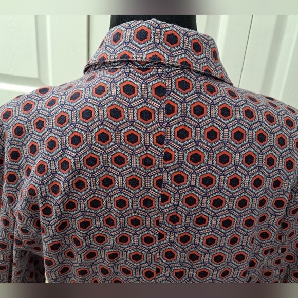 Ellen Tracy Art Deco Jacket  Size L - Picture 5 of 11